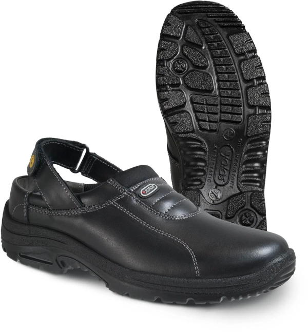 Job sko - Clogs JALAS® 5002 MENU BLACK