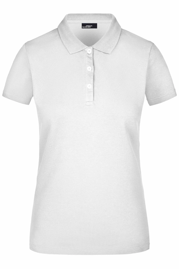 Ladies Elastic Piqué Polo