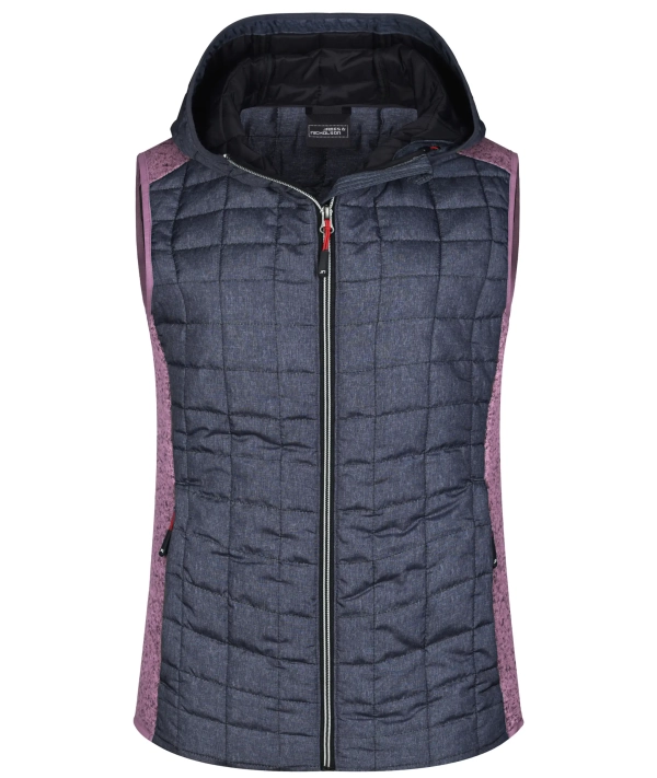 Ladies´ Knitted Hybrid Vest