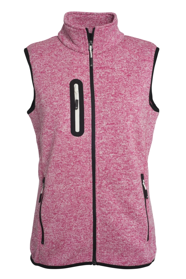 Ladies´ Knitted Fleece Vest