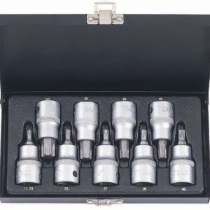 BATO Stifttopsæt 1/2" Torx 20-60. 9 dele.