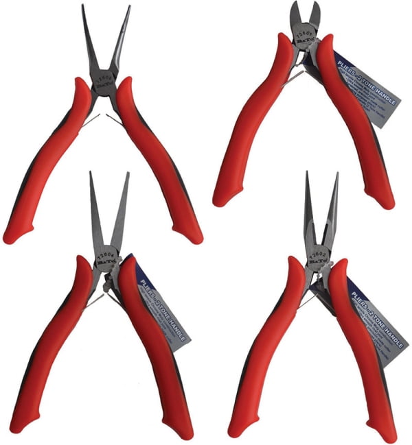 BATO Juvelertangsæt mini m/fjeder 4 dele