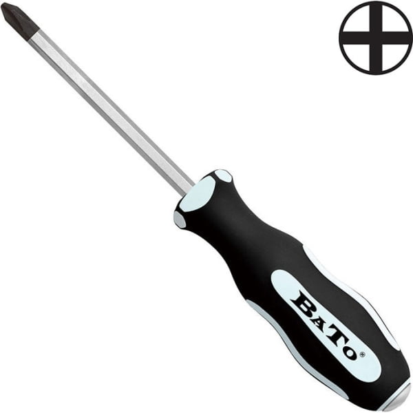 BATO Skruetrækker m/slag PH2 x 100mm.