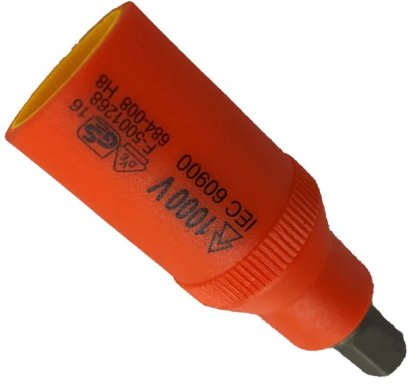 BATO VDE 1000V Stifttop kort 1/2" x Torx 40.