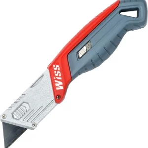 Wiss Foldekniv, hurtigskift med bladlager i håndtag.