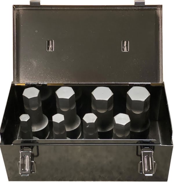 BATO Kraftstifttopsæt 3/4" 14-32mm. 8 dele