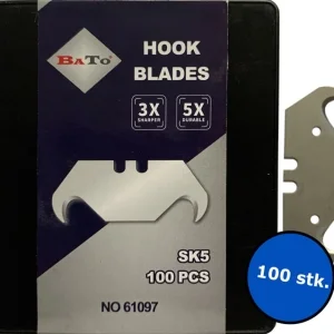 BATO Knivblad krum model 96 100 stk. pk.