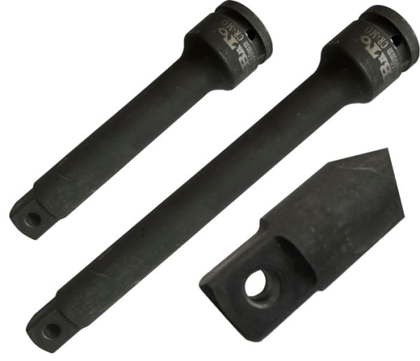 BATO Kraftforlænger 1" x 400mm lang. Med pindhul. Gl. vare nr. 18947P