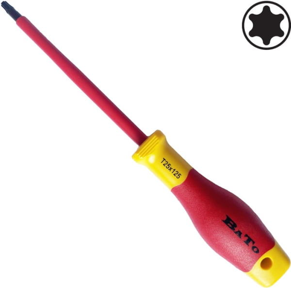 BATO Skruetrækker 1000V. Torx 25x125mm.