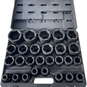 BATO Krafttopsæt 3/4" 17-60mm. Kort. 27 dele