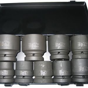 BATO Krafttopsæt 1" 27-50mm kort. 9 dele.
