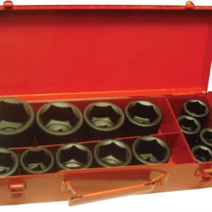 BATO Krafttopsæt 3/4" 21-50mm kort. 13 dele.