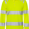 Fristads High vis langærmet poloshirt klasse 3 7864 GPST
