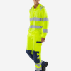 Fristads High vis langærmet poloshirt klasse 3 7864 GPST