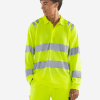 Fristads High vis langærmet poloshirt klasse 3 7864 GPST