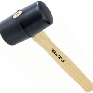 BATO Gummihammer 500 gr. 53mm. Træskaft