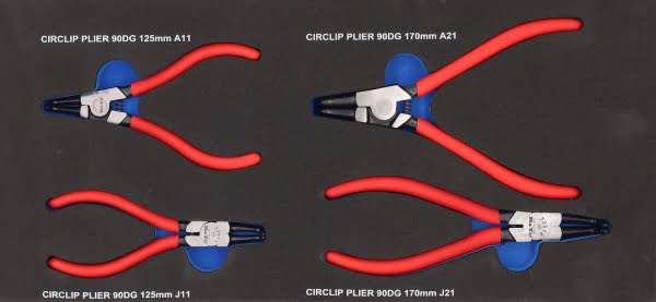 BATO Låseringstangsæt 90gr. EVA 1/3.