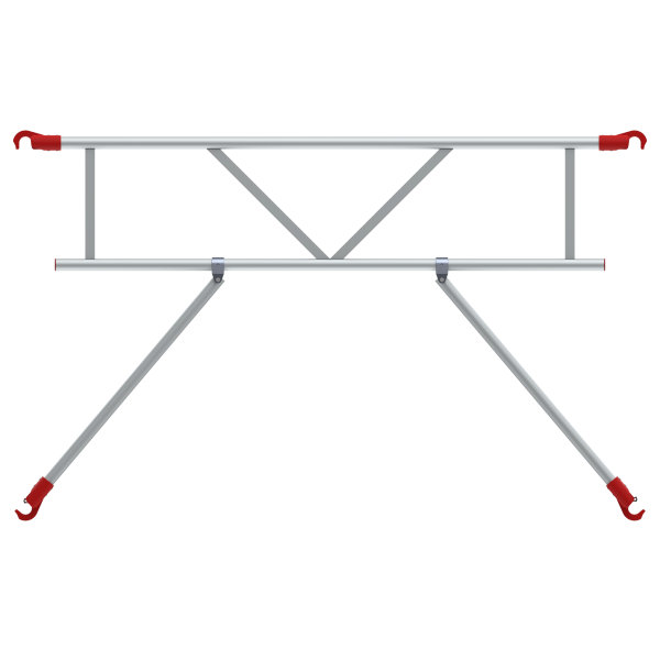 Gelænder m/diagonaler AGR